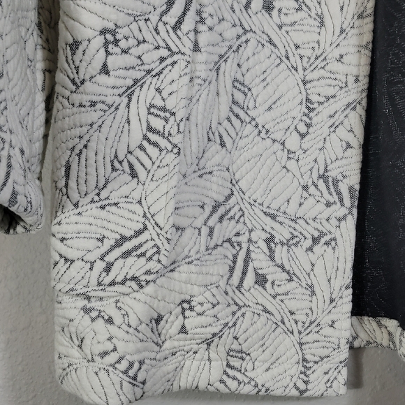 Catherine Malandrino Textured Knit Blazer Size XS Open Pockets Quiet Luxury - Picture 4 of 14